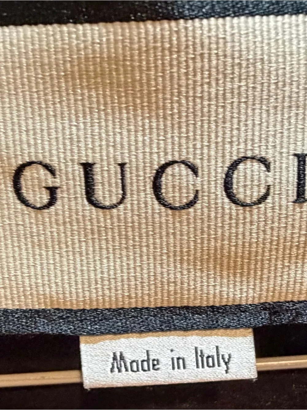 Gucci Black Tonal Logo Short Sleeve Crewneck Tee